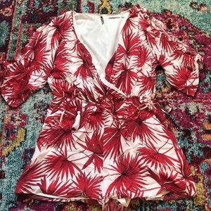 Bishop + Young cold shoulder romper